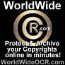 Protect and Archive your Copyrights and Intellectual property online in minutes... Save time and a lot of money!  Any idea... any time, from anywhere.