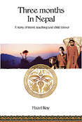 Sample book cover: Three Months in Nepal by Hazel Roy