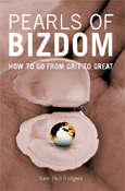 Sample book cover: Pearls of Bizdom by Kate Hull Rodgers
